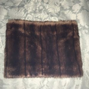 Faux Fur hand muff